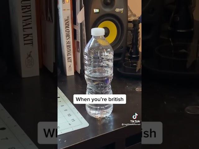 A Wa-Uh-Bah-Ol (How British Say Water Bottle)