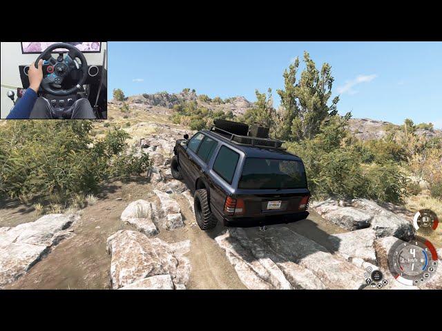 Realistic offroading - Part VII - BeamNG.drive | Logitech g29 gameplay