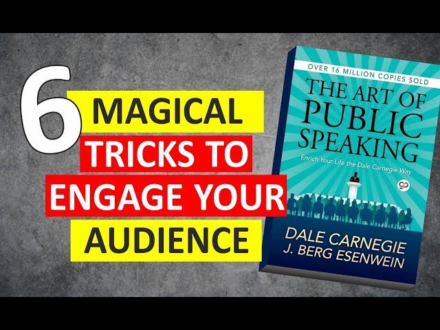 THE ART OF PUBLIC SPEAKING by Dale Carnegie - Book Summary | Acquiring Confidence before an Audience