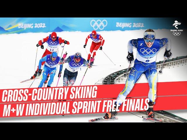 Cross-Country Skiing - Men's & Women's Individual Sprint Free Finals | Full Replay | #Beijing2022