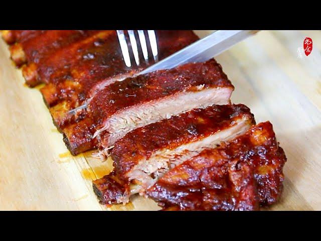 这是我吃过的最好吃的烤排骨，强烈推荐Oven Baked Pork Loin Back Ribs Recipe, Highly Recommended!