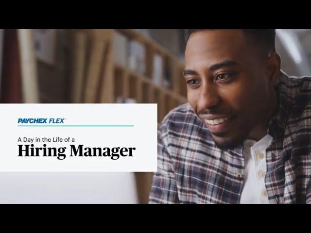 How Paychex Flex® Helps Your Managers Deliver a Better Experience