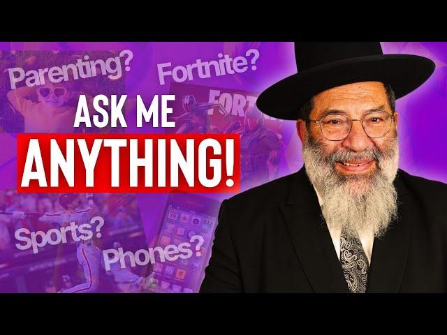 Rapid Fire Parenting Q&A With R' Yaakov Bender