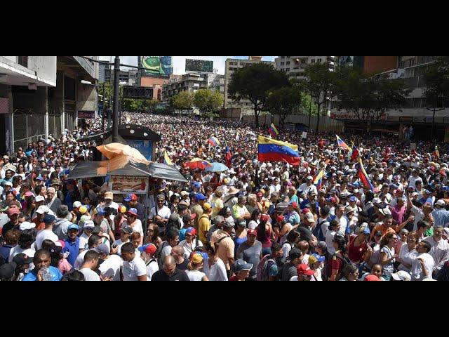 EN VIVO desde Venezuela: Protestas y enfrentamientos tras proclamación de Nicolás Maduro