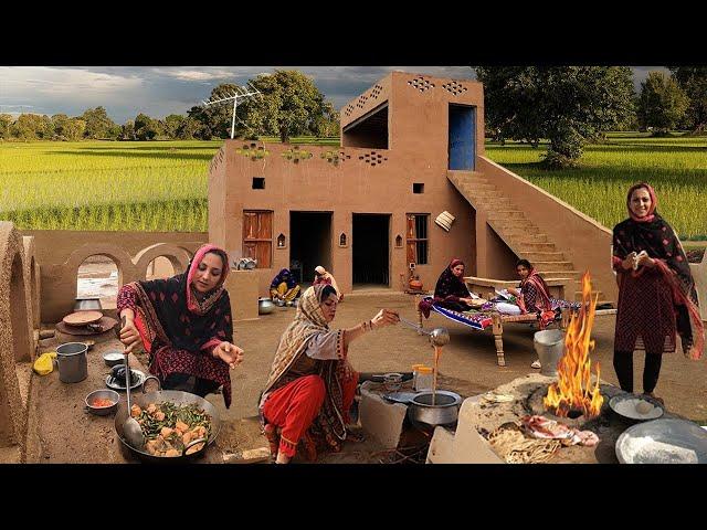 Desert Women Daily Routine | Old Village Life Pakistan | Traditional Village Food Cooking