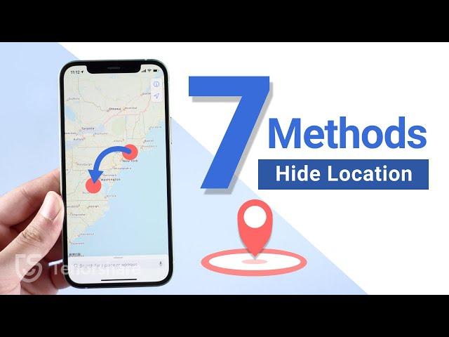 How to Hide/Stop Share Location on iPhone without Them Knowing - 7 Methods [Full Guide]