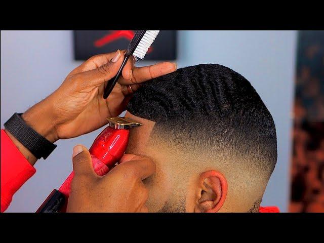 WARNING Blurriest Fade EVER: Mid Fade | ELITE 180 WAVES | Barber Tutorial