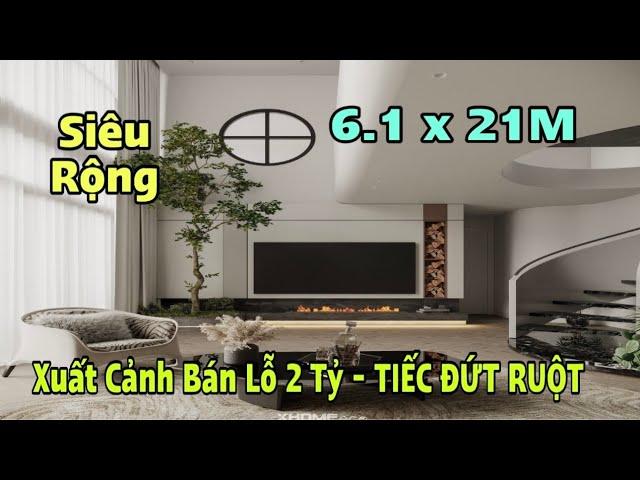 Bán nhà Gò Vấp - Xuất Cảnh qua Mỹ chị Lan tiếc Đứt Ruột bán lỗ 2 tỷ nhà xây ở 6.1m x 21m SIÊU RỘNG