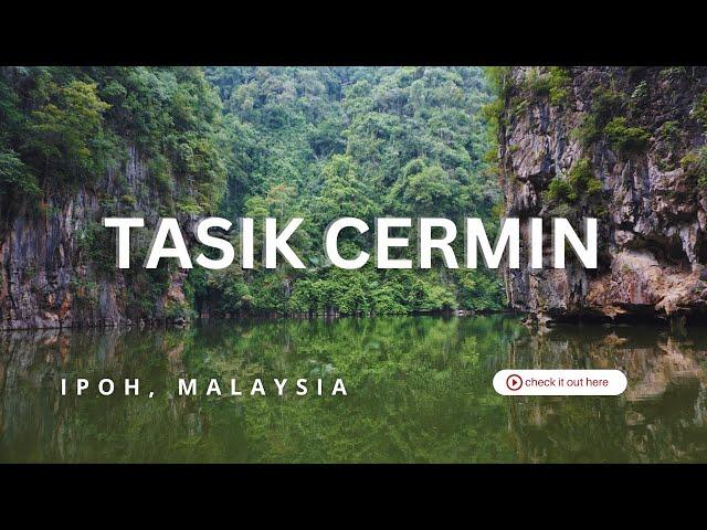 Tasik Cermin Ipoh or Mirror Lake in Ipoh Malaysia | Walking Tour in 4K