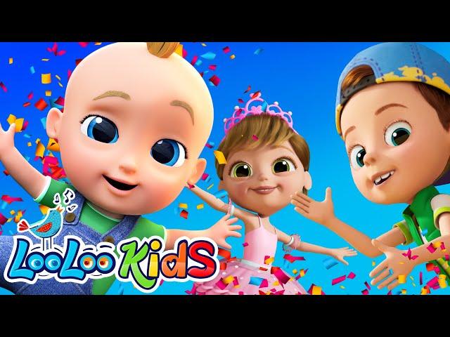 Learning Songs for Toddlers - S4EP02 Dance Along Super Mix - LooLoo Kids Songs for Kids