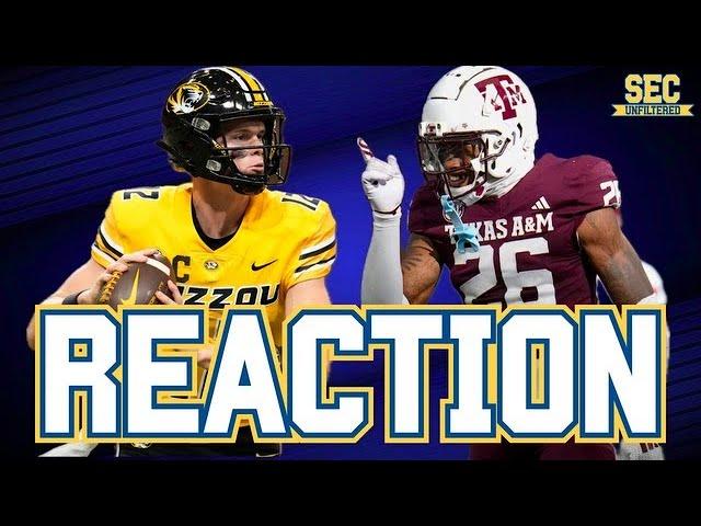 REACTION: Texas A&M Football EXPOSES Mizzou