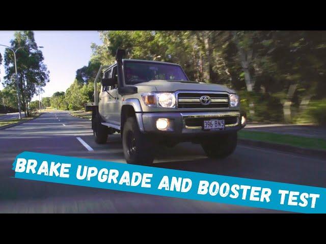 Bendix Ultimate 4WD Brake Upgrade Kit and Brake Booster Test