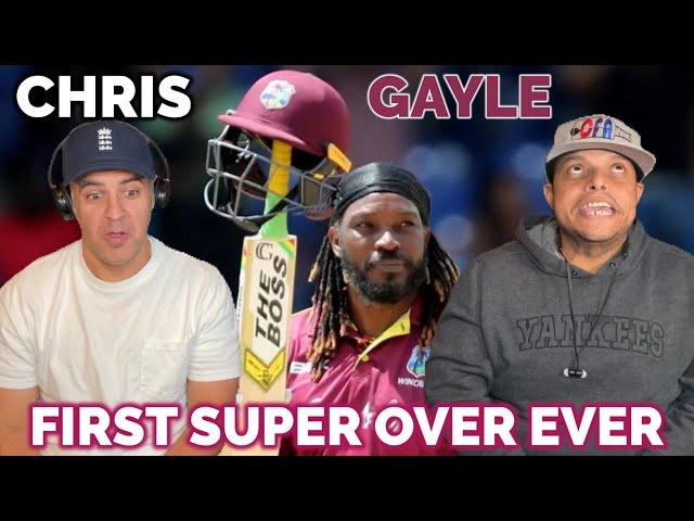 Gayle Storm! The First Ever SUPER OVER in T20 REACTION