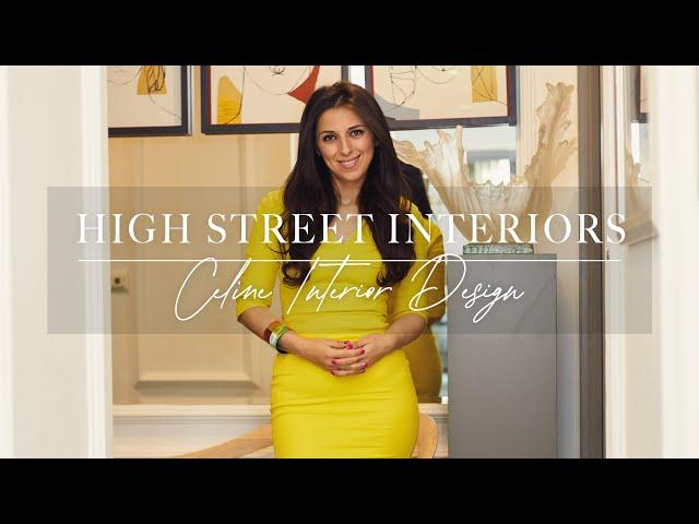 High Street Interiors | Furniture | Celine Interior Design | Noor Charchafchi