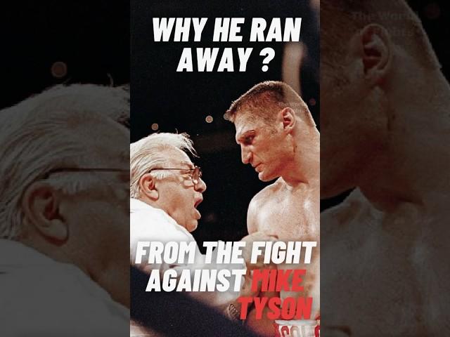 Why Golota ran away from the fight against MIKE TYSON