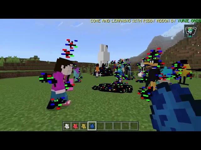 Come and Learn with Pibby V2 ADDON in Minecraft PE