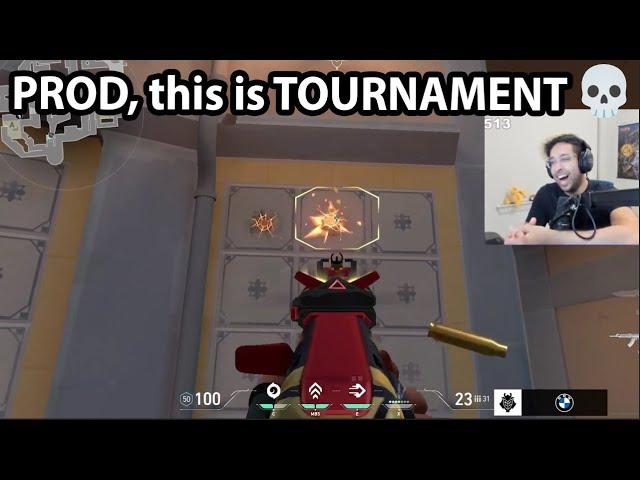 No way PROD starts Aim Training MID Tournament | ShahZaM