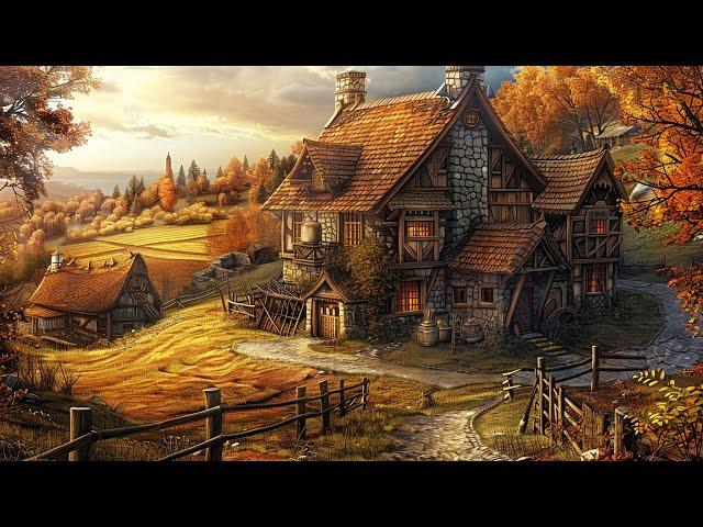 Celtic Music | Medieval Music | Celtic Folk Music | Sleep Music | Fantasy Medieval Village