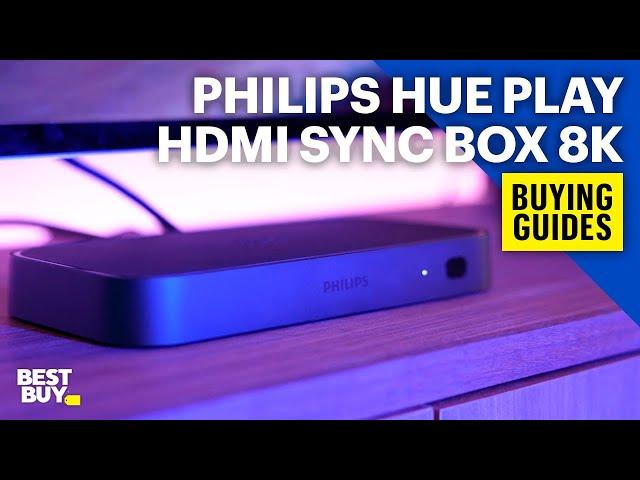 Philips Hue Play HDMI Sync Box 8K - Buying Guides from Best Buy