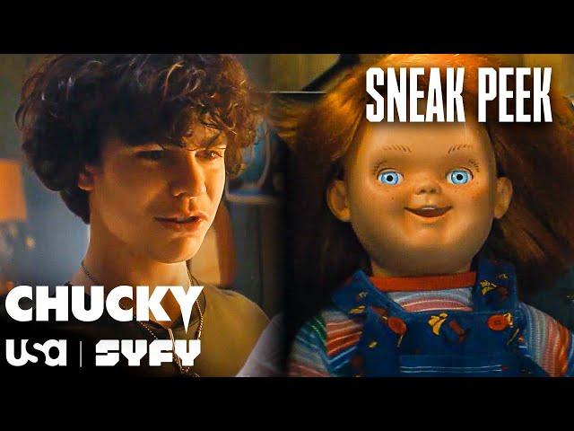 "Hey! Wanna play?" | SNEAK PEEK | Chucky | SYFY & USA Network