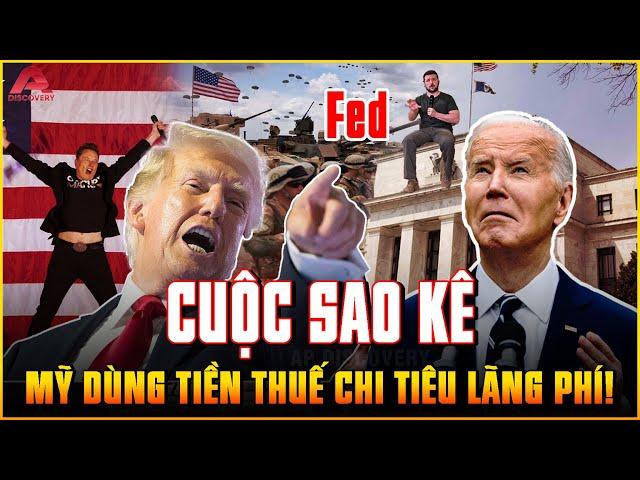 CUỘC SAO KÊ LỚN NHẤT LỊCH SỬ: Mỹ đã dùng tiền thuế của dân CHI TIÊU CỰC LÃNG PHÍ ra sao? | AP