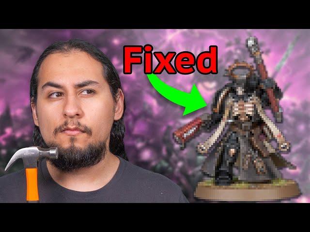 Fixing the WORST Primaris Space Marine: Kitbash