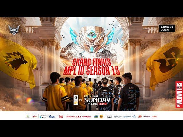  LIVE | MPL ID S15 | Grand Finals | English