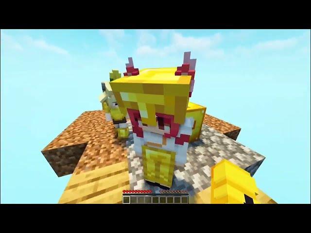 Stuck on a One Lucky Block In MINECRAFT