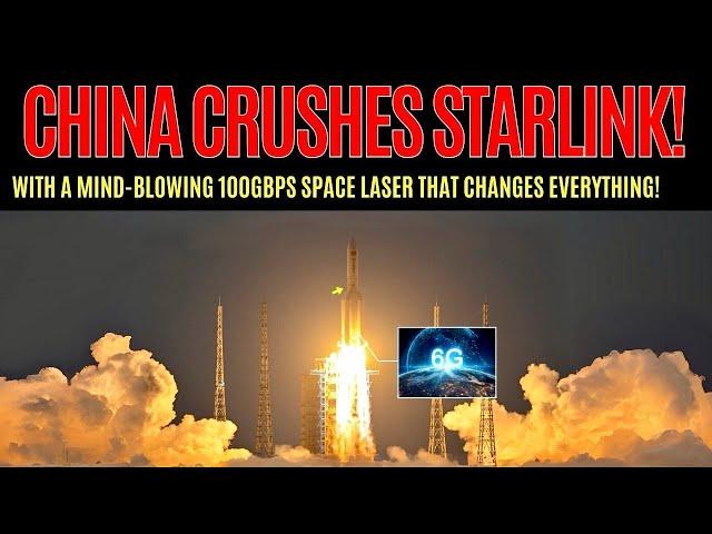 Data Revolution: China Surpasses Starlink with Breakthrough 100Gbps Space Laser Tech!