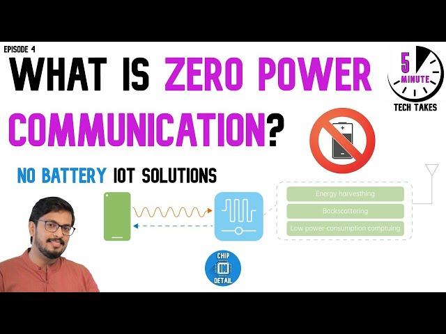 ZERO POWER Communication - Can this make Batteries OBSOLETE?