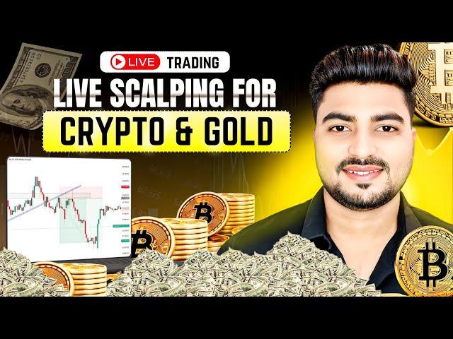 Crypto Live Trading | Gold & Bitcoin | 24 May | #goldtrading #bitcoin #cryptotrading