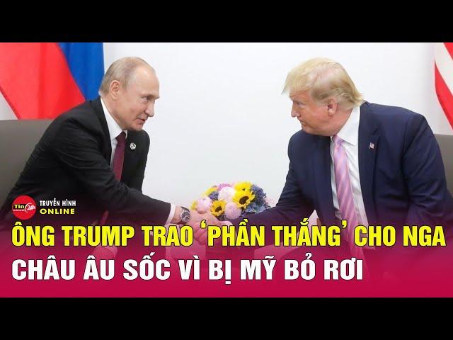 Toàn cảnh 2 giờ điện đàm Trump Putin: Hòa bình gần hơn với Ukraine,châu Âu lo ngại Mỹ rút lui.Tin24h