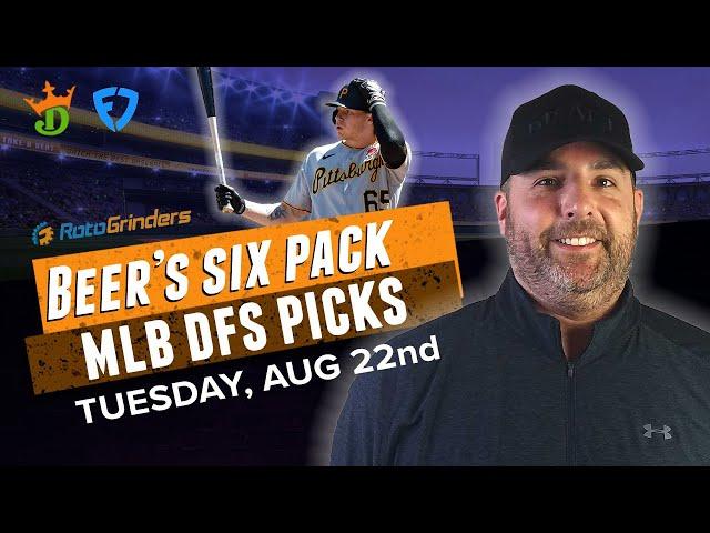 DRAFTKINGS & FANDUEL MLB PICKS TODAY (8/22/23) - DFS 6 PACK