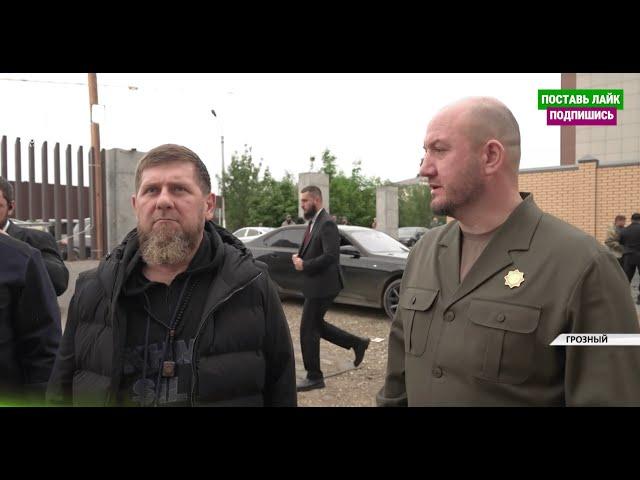 РАМЗАН КАДЫРОВ БОЛЬШАЯ ИНСПЕКЦИЯ ПО НОВОСТРОЙКАМ В ГРОЗНОМ #кадыров #чечня #грозный #строительство