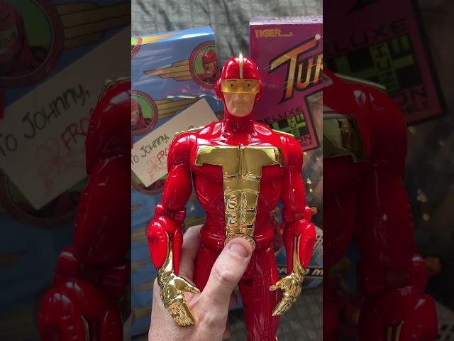 Talking Turboman prop replica - Jingle All the Way (includes Spanish)