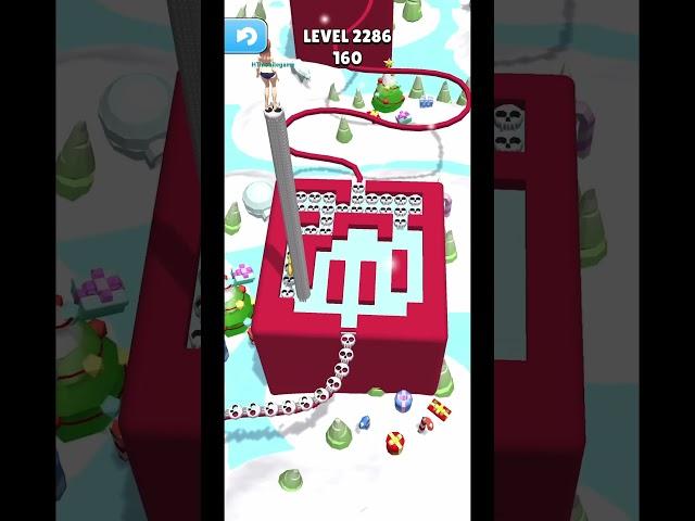 Gameplay top mobile games Relaxing n satisfying game iOS/ANDROID Stacky Dash  #shorts Level 2286