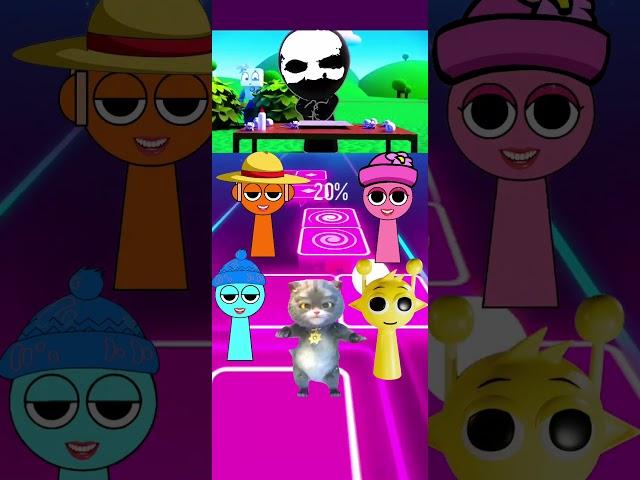 Incredibox Sprunki - Tiles hop EDM Rush#sprunki #shorts #sprunkiincredibox