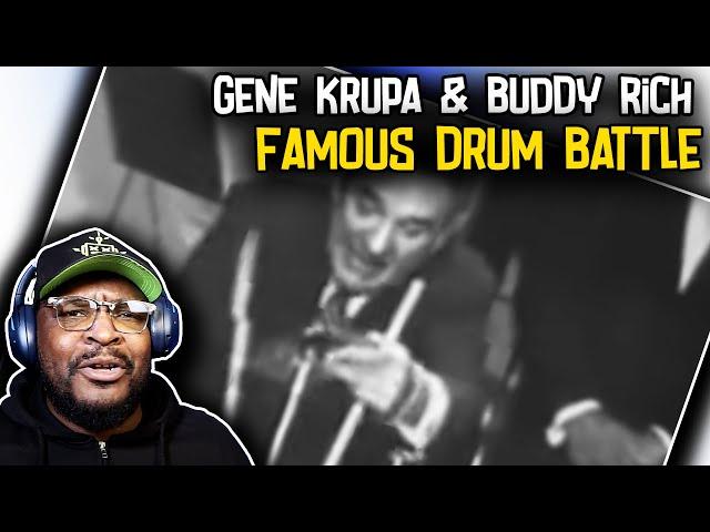 ELITE!! | Gene Krupa & Buddy Rich Famous Drum Battle | REACTION/REVIEW