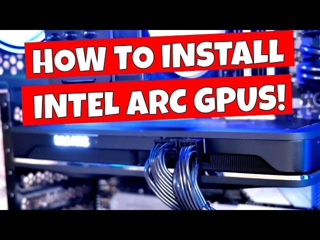 How To Install Or Remove Intel Arc A750 GPU & Driver Software