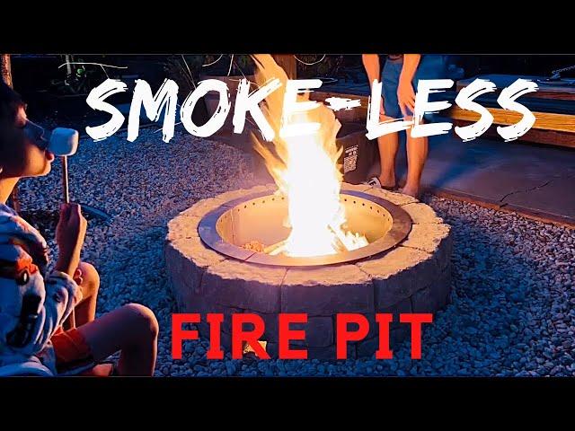 How To Build A Smokeless Fire Pit Using Clean Air Technology - Smokeless firepit that truly works