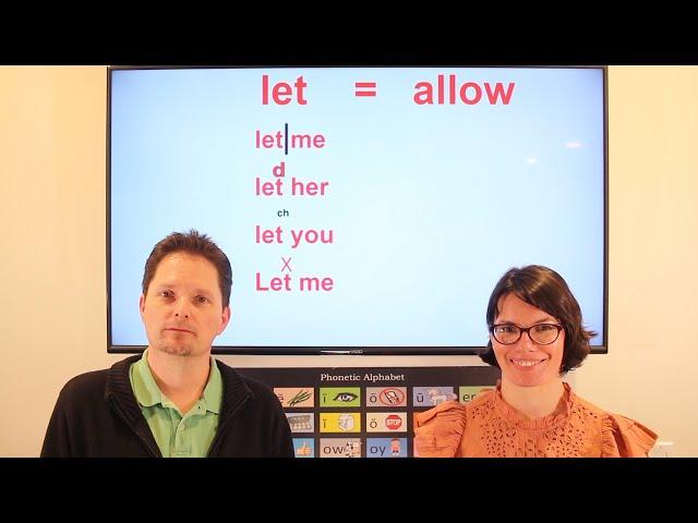 The 4 Ways to Pronounce "LET" in American English / LET vs. ALLOW / American Accent Training