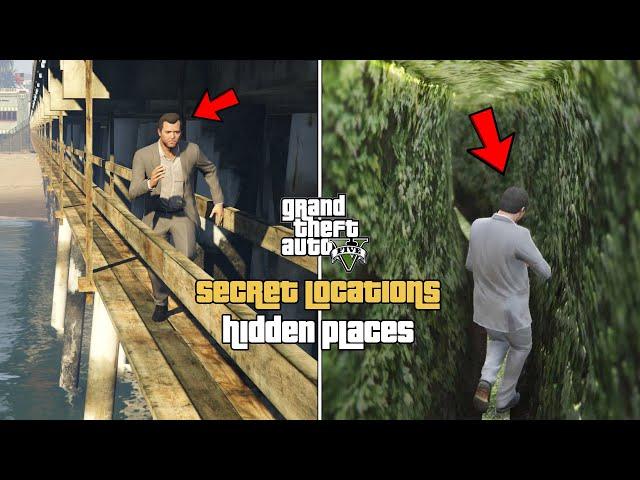 GTA 5 - Best Secret Locations and Hidden Places! (TOP 20)