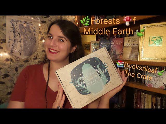 Forests of Middle Earth Unboxing  Booksnleaf Autumn Tea Crate  #LOTR #HOBBIT