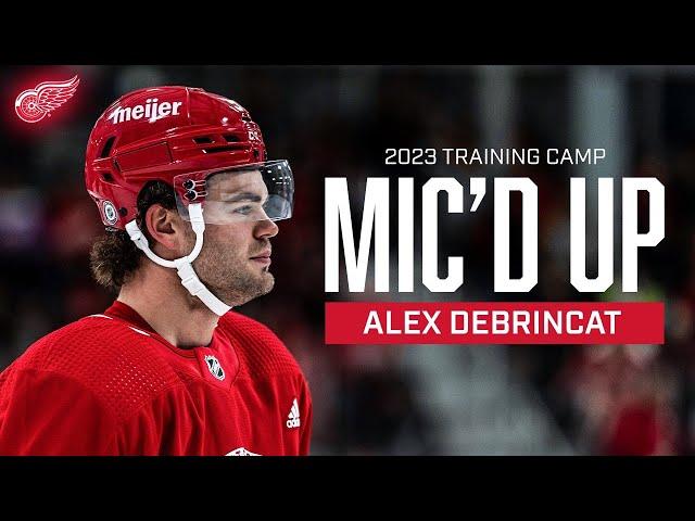 Alex DeBrincat Mic'd Up at Day 1 of Training Camp