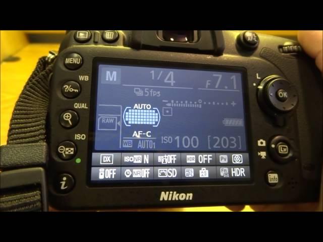 Nikon D7100 Autofocus Quick Tip