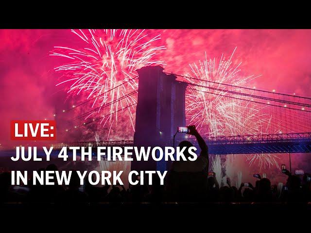 July 4th fireworks 2024: Watch live as Macy's holds 4th of July fireworks show in New York