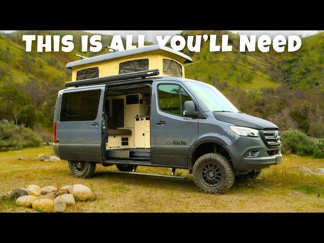 INSANE 3-in-1 Van is Your Camper, Truck & Passenger Vehicle