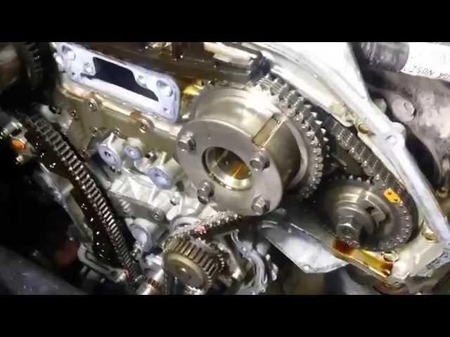 NISSAN 3.5L TIMING CHAIN COVER REPLACEMENT PART 1