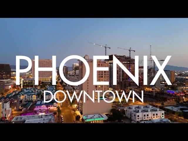 Downtown Phoenix Arizona Real Estate Tour In 4K | Living In Downtown Phoenix Arizona | Downtown PHX