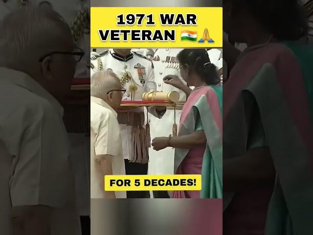 1971 WAR veteran Greets PM Modi And President #motivation #shorts #viral